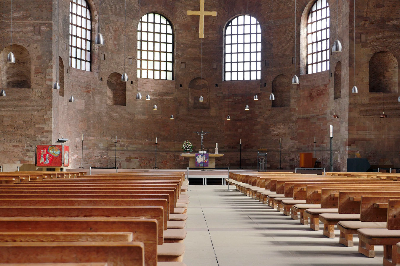 Interieur van de Basilica